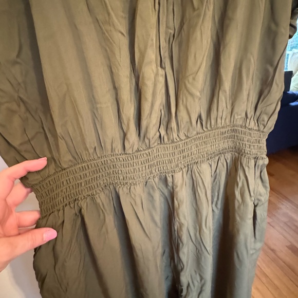 Women’s XXL Army Green Cami Jumpsuit - Buenos Ninos B&N - Picture 5 of 7